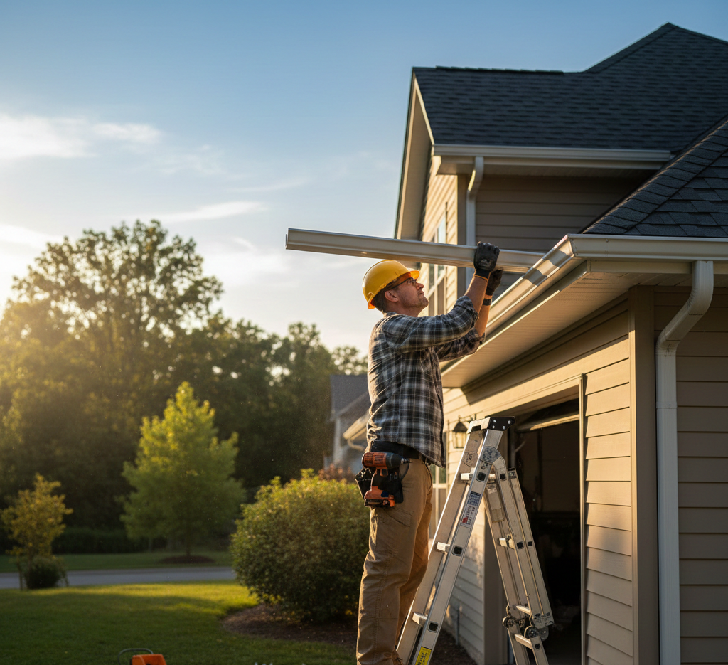 Gutter installation